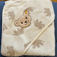 Steiff Bath towel with hood