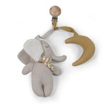 BabySpielzeug Elefant grau mit Mond