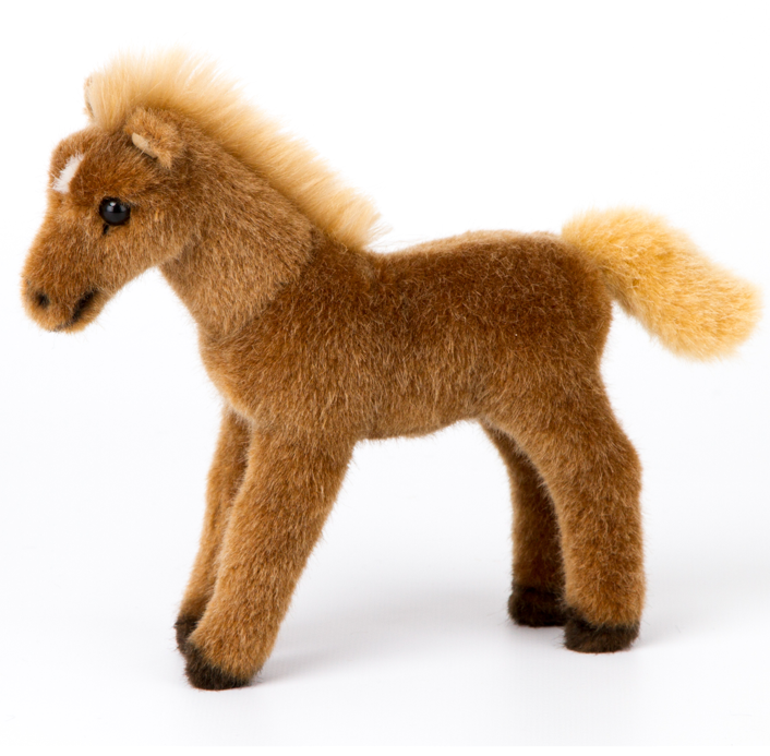 Haflinger Fohlen, hellbraun, 24cm