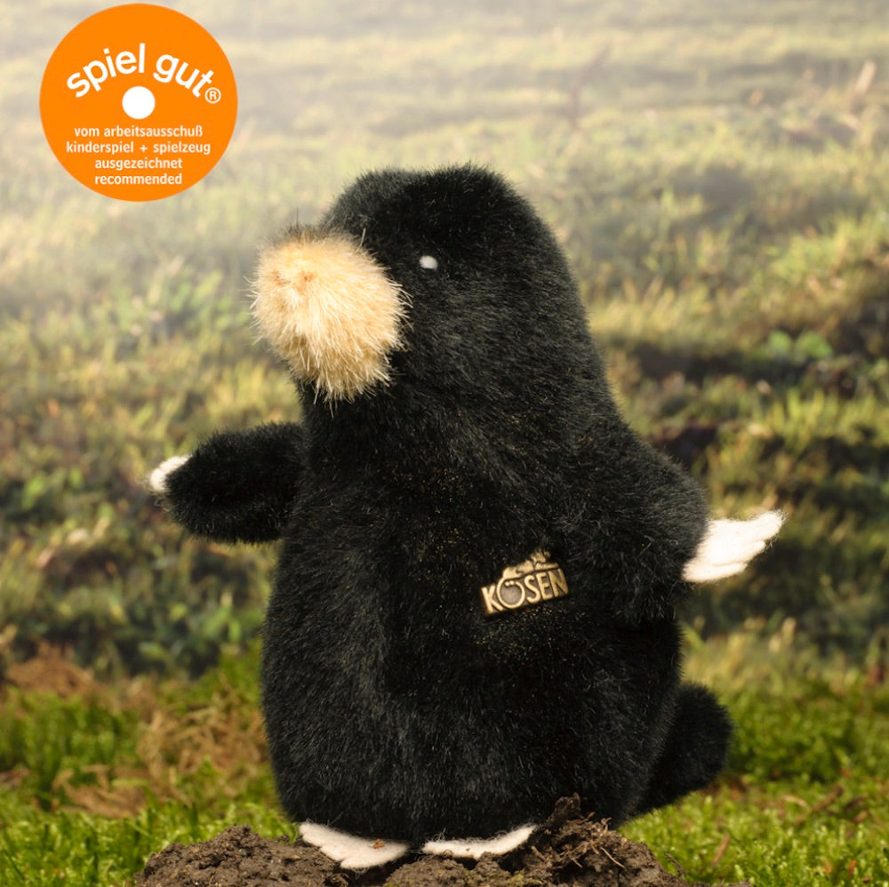 Maulwurfbaby sitzend 10cm