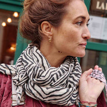 BIANCA ZEBROU ECRUFARBENER SCHAL