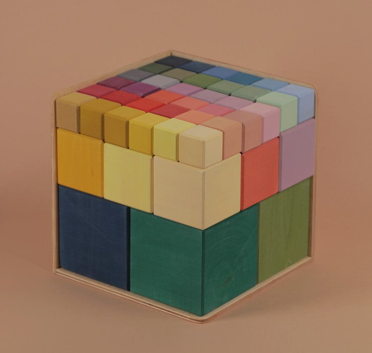 Big Triple Cube Building Blocks Bunt