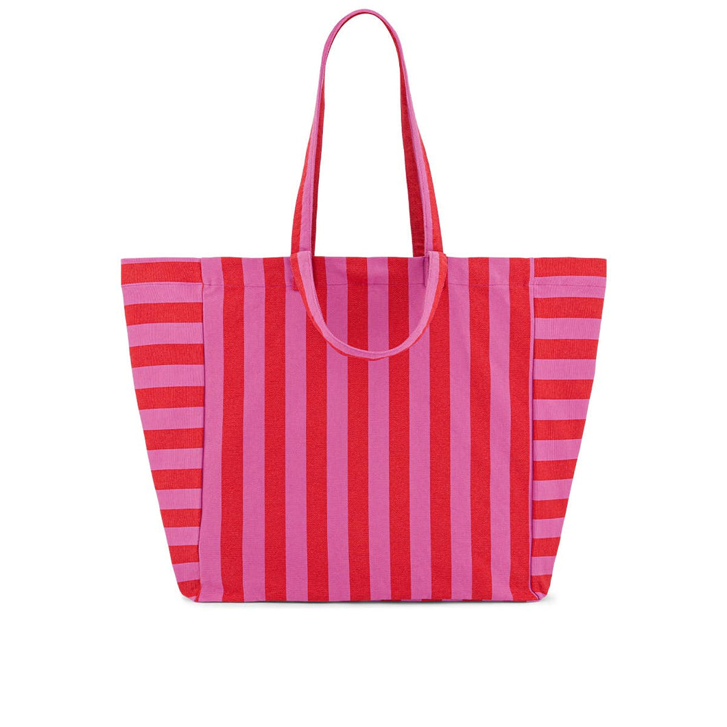 ORCHIDEE/TOMATE STREIFEN ELISA TASCHE