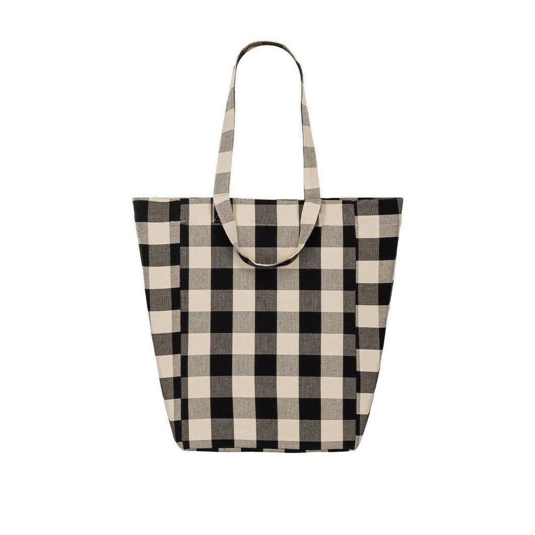 TASCHE ELISABETH GROß VICHY GREIGE