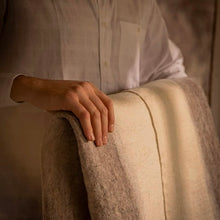New Felt Two Tone Nuno Blanket