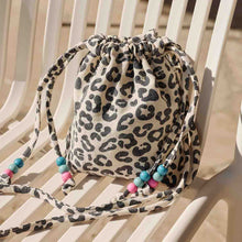 Paloma Tasche Graou Greige mit Leopardenmuster
