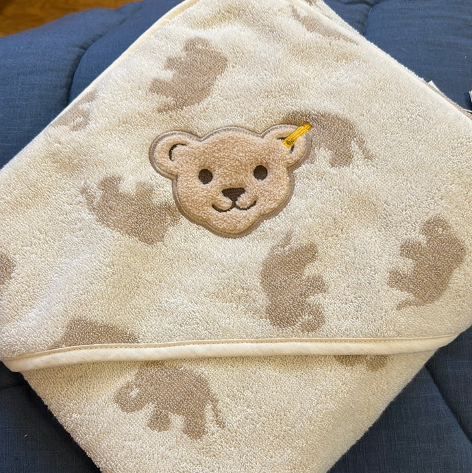 Steiff Bath towel with hood