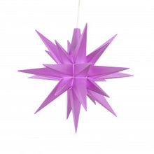 Sonderedition Miniatur Stern Violett 8cm mit  Netzteil 500mA