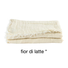 Vorhang/Plaid Vice Versa Frangé Fior di Latte 150x300 cm