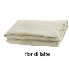 Cocoon Duvet Decke washed Linen Crepon Leinen gefüttert 150x250 cm