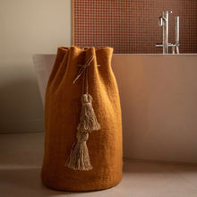 Filzkorb High Calabash XXL mit Pompons