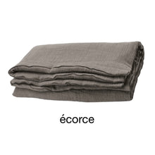 Cocoon Duvet Decke washed Linen Crepon Leinen gefüttert 150x200 cm