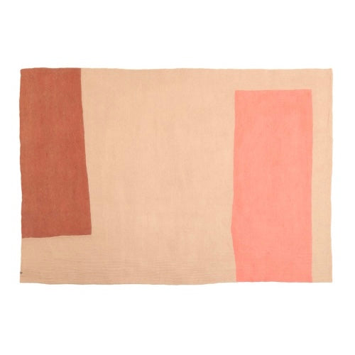 Color Block Rug Carpet 170x240cm