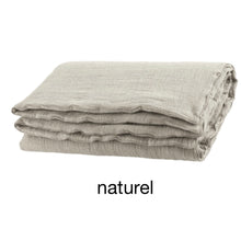 Cocoon Duvet Decke washed Linen Crepon Leinen gefüttert 150x250 cm