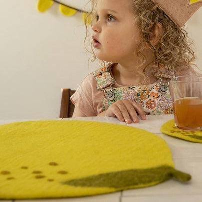 Felt Lemon mini Pastille