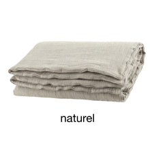 Cocoon Duvet Decke washed Linen Crepon Leinen gefüttert 150x200 cm