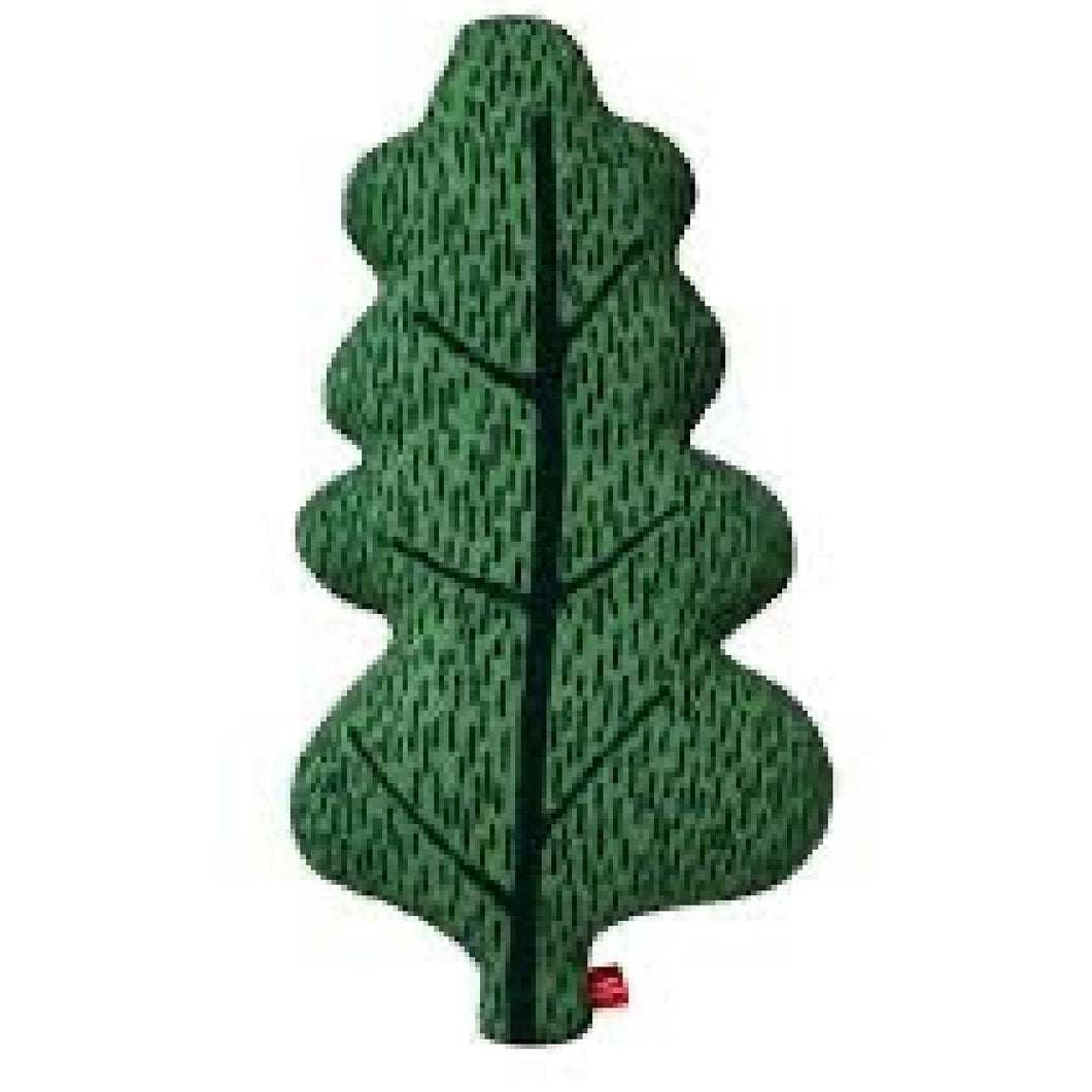 Kissen in Eichenblattform – Grün