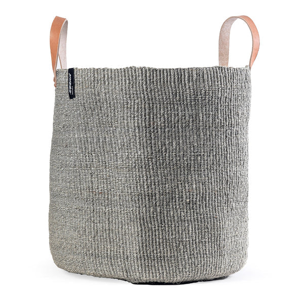 Markt-Korb L, Sisal grau