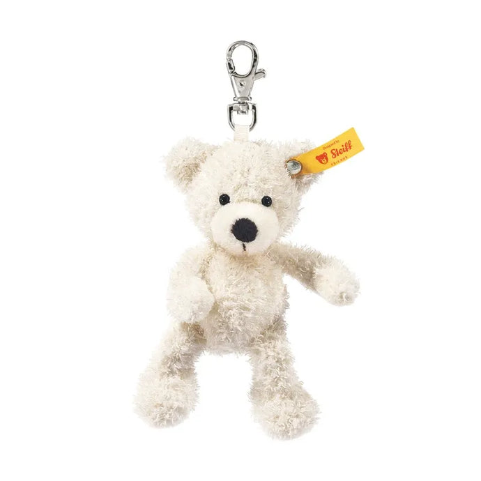 Schlüsselanhänger Teddybär Lotte mit Flügeln weiß