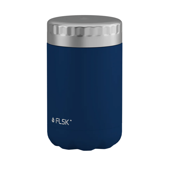FLSK Food Jar 600ml Blue from Stainless Steel Thermobehälter