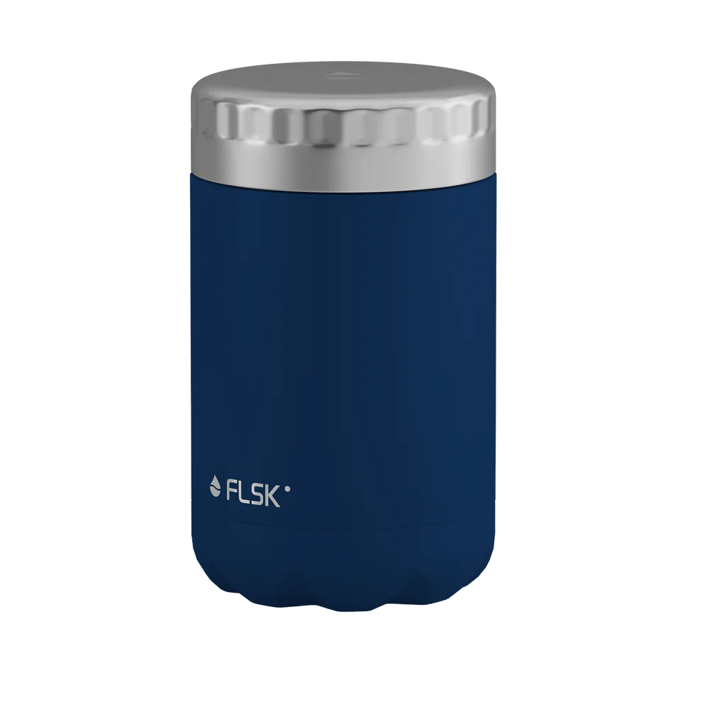 FLSK Food Jar 600ml Blue from Stainless Steel Thermobehälter