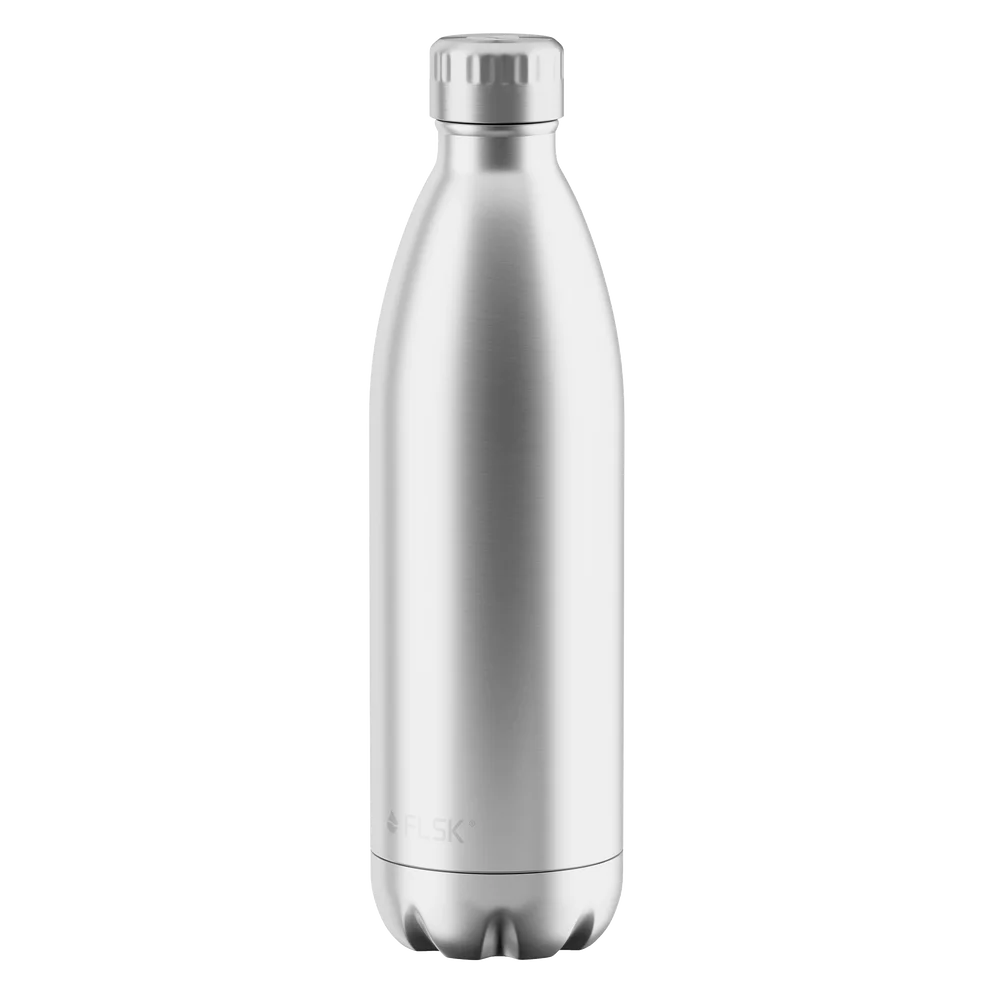 FLSK Trinkflasche 1000ml Stainless Steel Thermo