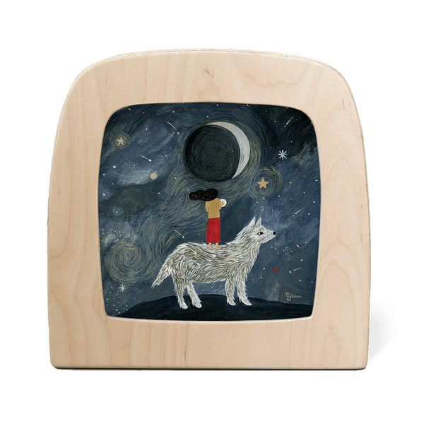 Toverlux Lampe - Wolf Mother (Artist Tijama Draws / Season Winter)