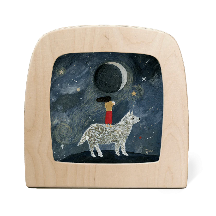 Toverlux Lampe - Wolf Mother (Artist Tijama Draws)