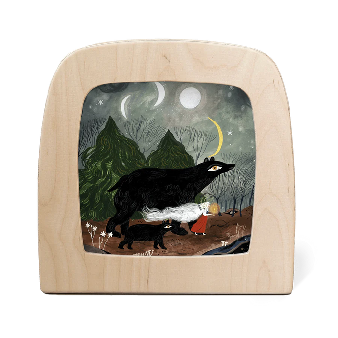 Toverlux Lampe - Black Bear (Artist Tijama Draws)