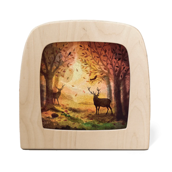 Toverlux Lampe mit Komorebi /Forest (Artist Vogel Geluk)