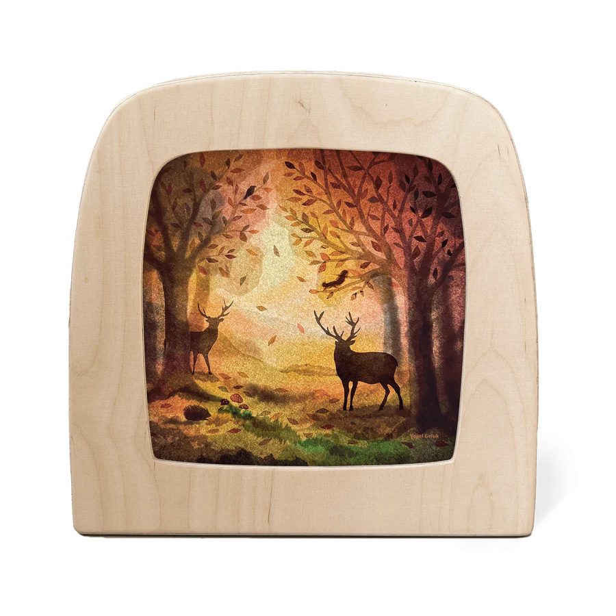 Toverlux Lampe mit Komorebi /Forest (Artist Vogel Geluk)