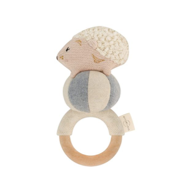 Beißring Igel von Baby Bello blau