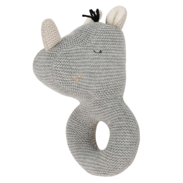 Weiche Rassel / Beißring Nashorn von Baby Bello