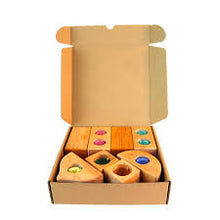 Bauspiel Mini Mixbox 16 Teile im Karton