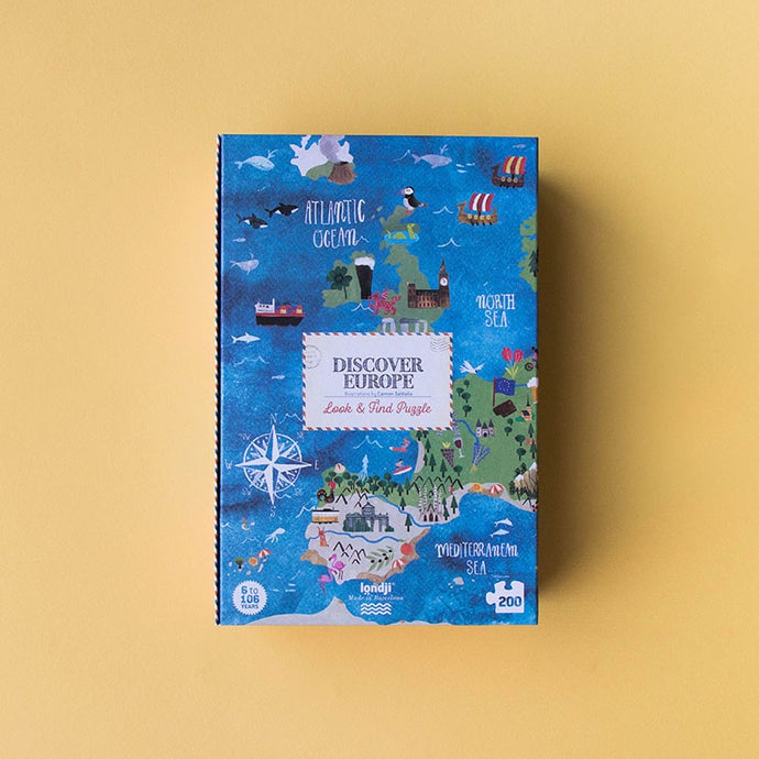 Londji Puzzle 200 Teile Discover The World