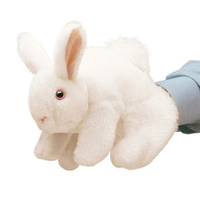 Handpuppe kleiner Weißer Hase von Folkmanis