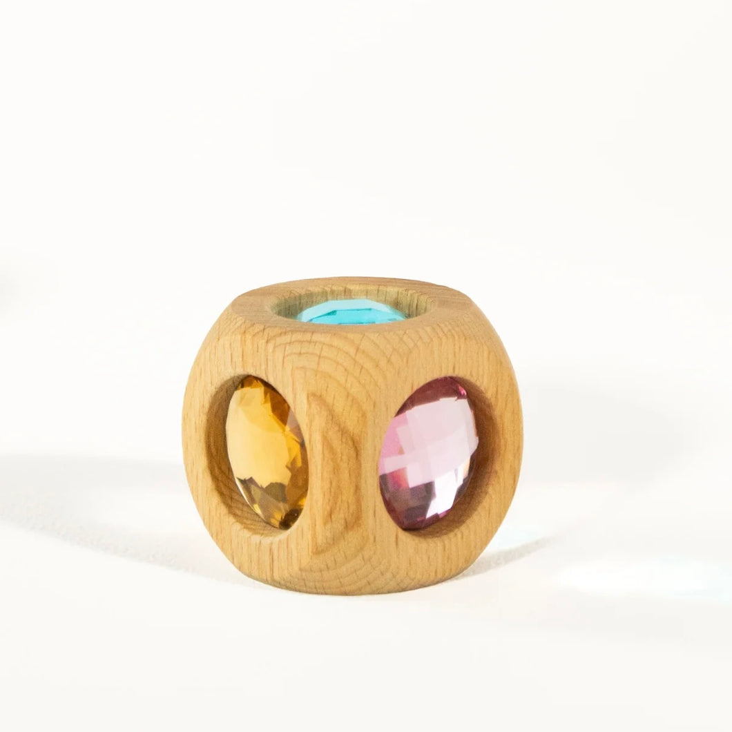Bauspiel Pastell Zauberwürfel mit Funkelsteinen