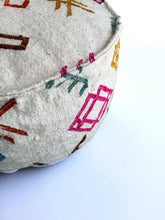 LEY! Bodenkissen Rund - Colorful Line - Assina mit Füllung