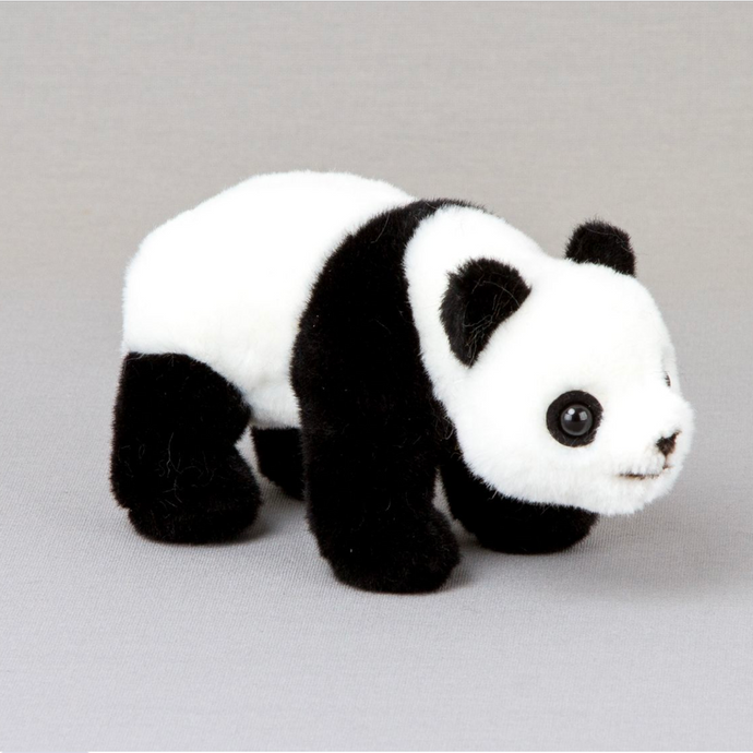 Panda Baby 17 cm schwarz weiss