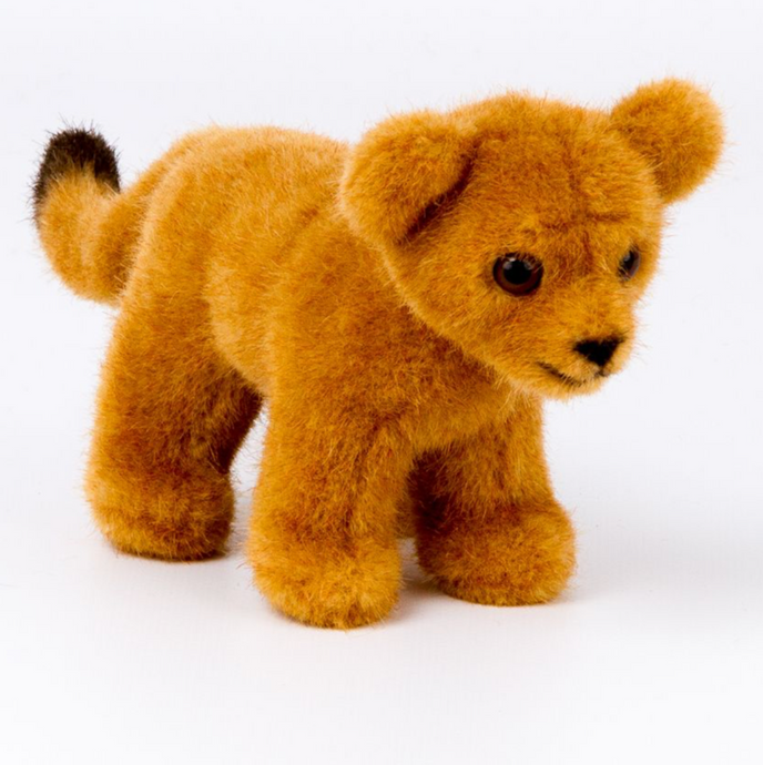 Löwenbaby, beige 22 cm