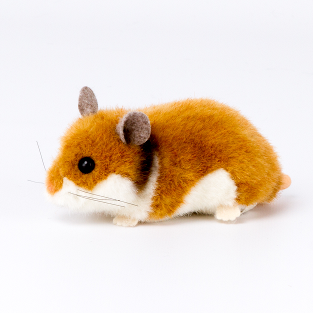 Goldhamster, beige 17cm