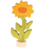 Stecker Ringelblume, handbemalt
