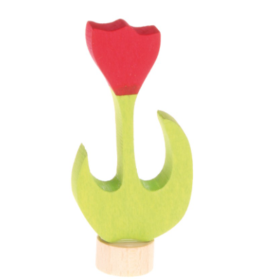 Stecker rote Tulpe