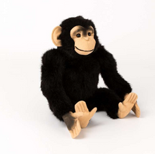 Schimpanse schwarz 40 cm