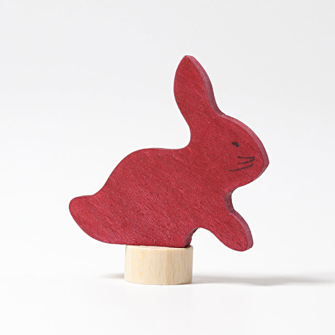 Stecker Hase rot