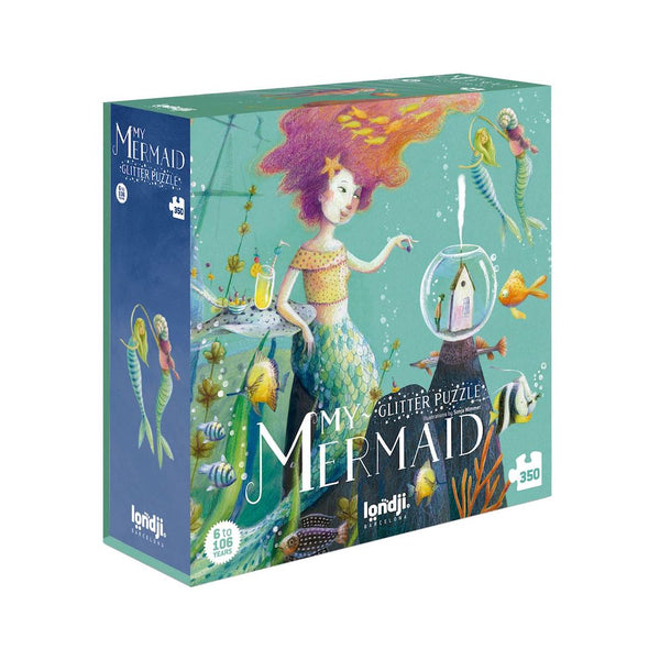 Londji Puzzle 350 Teile My Mermaid Meerjungfrau