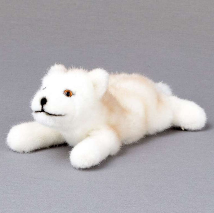 Polarwolfwelpe, liegend, 20cm