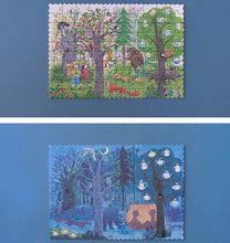 Londji Pocket Puzzle 100 Teile "Night and Day"