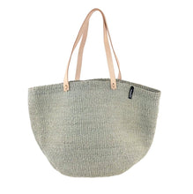 Shoulderbag L, Sisal Grau