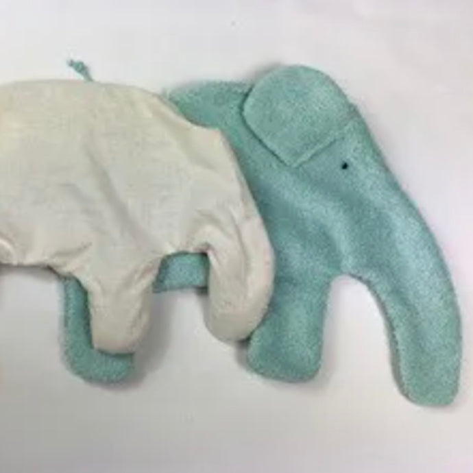 Wärmekissen Elefant klein, blau